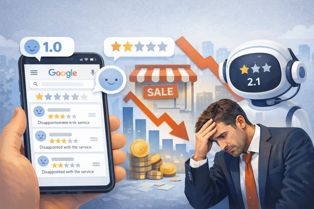 Негативні відгуки в google та ші сервісах як вони реально впливають на продажі